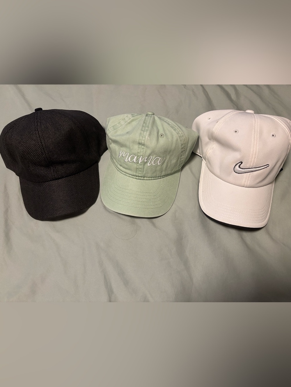 3 baseball/dad style hats bundle